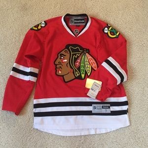 New with Tags Blackhawks jersey